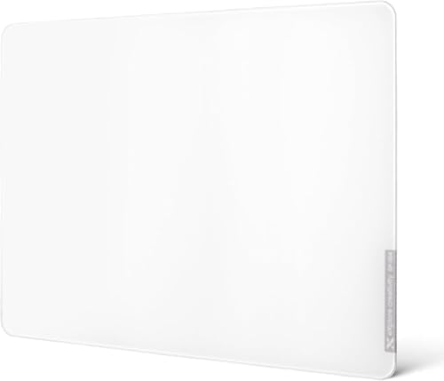 Amazon.co.jp: XVX ホワイト ガラスゲーミングマウスパッド 大型