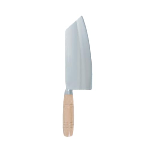SLKF002 Kimli Sharp Knife, Angled tip, Balanced Wooden Handle, Stainless Steel