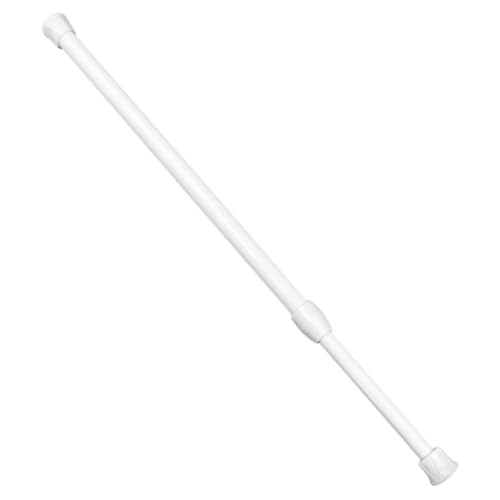 TOKIDNY Barra de Cortina Telescópica sin Taladro 40-70 CM Varilla Extensible de Tensión Alta Resistencia para Cortinas Baño y Tendedero Ajustable para Armarios