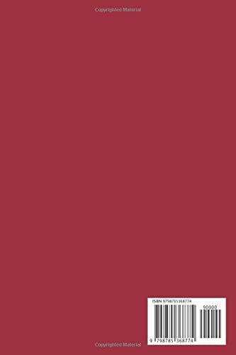 Base Jumping Notebook: Chilli Pepper Red Matte Finish Lined Journal, 120 Pages, 6 x 9, Gift For Thinkers, List Makers and Doers (Base Jumping Notebook Journal) – vue 2