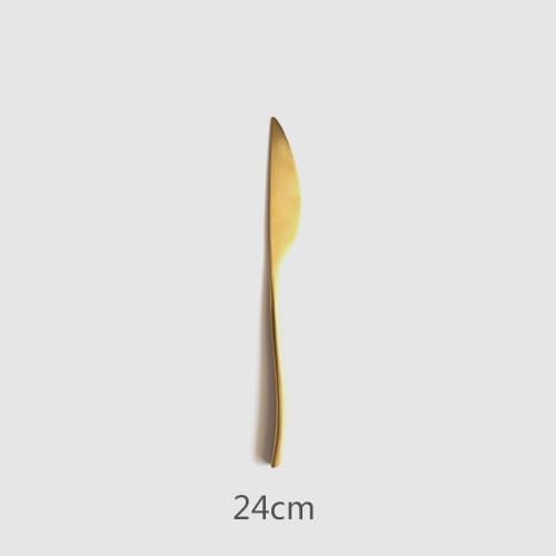 Juego de Cubiertos de Plata de Ley 304 con Cuchillo, Tenedor y Cuchara (24 Piezas para 6 Personas)