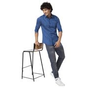Image of Spykar Men's Regular Fit N /A Full Sleeve Striped Casual Shirts