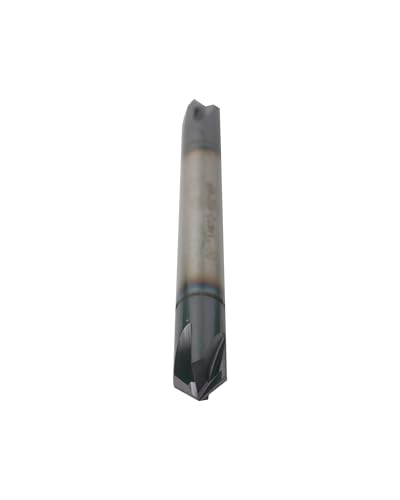Image of 1 /4in Solid Carbide End Mill, Chamfer Mill - Double End, 4 Flutes, 90 Chamfer Angle, AlTiN Coated Bits Tool for Medium Hardness Steel, Brass, Iron