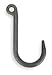Dayton 2YPF8 Tapered-Tip Hooks, Welded J, 2250Lb