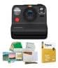 Miniatura 5 de Polaroid Now - Cámara de película instantánea tipo I de 2 generación (negro), paquete de disparo e impresión con marcos de fotos magnéticoscolgantes