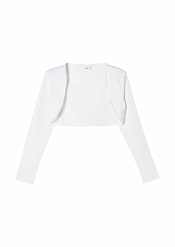 Preisvergleich Produktbild s.Oliver Mädchen Jacke langarm, Weiß, 164 EU
