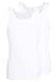 Produktbild TOM TAILOR Herren Tank-Top, Baumwolle, Doppelripp, weiß, Uni, 2er Pack L
