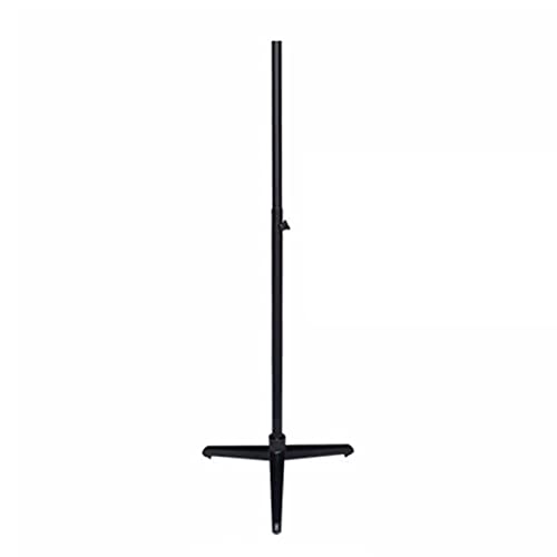 WAHHWF Base para maniquí Costura Base para Maniqui, Soporte para maniquí de Costura Torso maniquí, Trípode, con Ruedas, Altura Regulable (Color : Black, Size : Flat Base)