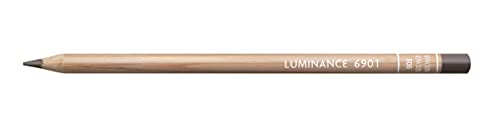 Image of CARAN DACHE LUMINANCE 6901 THE MOST LIGHTFAST PERMANENT COLOUR PENCIL EVER DESIGNED FOR PROFESSIONAL ARTIST (SEPIA 50%)