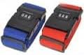 Luggage Strap (1 per order) with a safe 3 combo lock