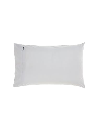 Linen House 300TC Cotton Percale Standard Pillowcase, White