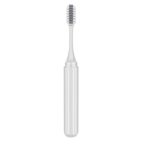 Cepillo de dientes de sonido - cepillo de dientes, cepillos orals de 17.2 cm - Cepillos de diente de viaje plegable, cerdas para encías y tirantes sensibles, limpieza completa para adultos