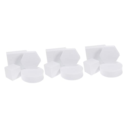 12 Pcs Cubo Corsia Fotografica Cosmetici Oggetti Di Scena Schiume Di Per La Fotografia Di Per Gioielli Geometria Del Cubo Prop Prodotto