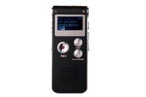 Modoex 609 8GB 650HR Digital Audio Voice Recorder Dictaphone MP3 Player (Black)