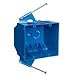 Carlon B232ACP Outlet Box, 2-Gang, Blue- Pack of 10