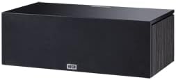 Miniatura 2 de HECO Aurora Center 30 - Altavoz de canal central de 2 vías y 5 pulgadas para diálogo nítido y claro en negro