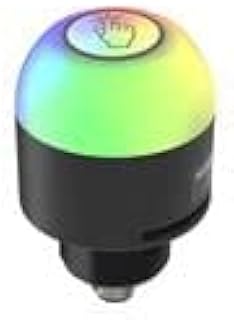 K50PTAMGRY3AQ, 3-Color RGB Touch Sensor with Audible; 12-30Vdc; Bimodal NO, Mom; Grn Rd YEL; QDM12, 812784