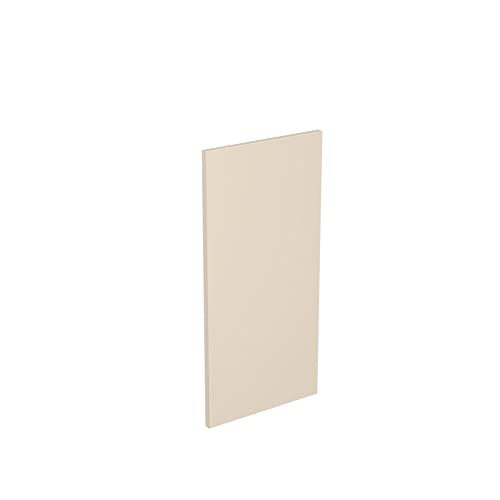 Kitchen Kit Flatpack Unit - J-Pull Door - Screwless Quick Build Kitchen - Panel - Wall End - 800x350mm - Cashmere Matt