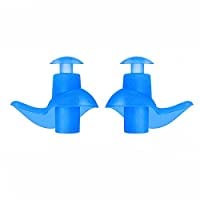 Silicone Earplugs for Swimming Bathing and Sleeping, Professional Reusable Silicone Swim Earplugs for Adult and children Swimmers, Watersports, Shower, Bathing, Scuba diving. 1 Pair (Blue) (B0BHW1XH3P) Amazon Price History, Amazon Price Tracker