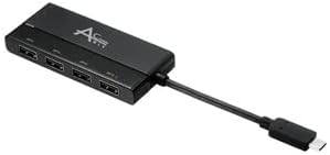 USBC-4APD USB-C 4-Port USB 3.0 Hub with Power Delivery PD