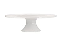 Maxwell & Williams White Basics Diamonds Footed Cake Stand 30cm Gift Boxed