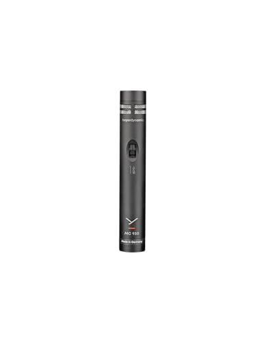 beyerdynamic MC 930 Microphone True Condenser Microphone, Cardioid, XLR Connector, Soft Travel Case, Stand Clamp Adapter, Handmade in Germany, Black