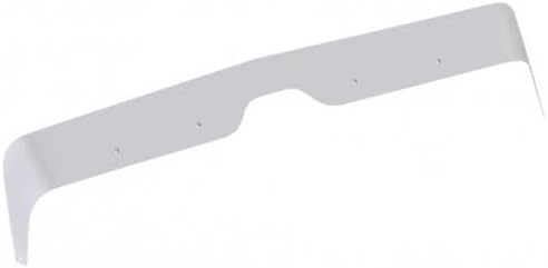 United Pacific 29016 Hood Deflector Bug Deflector, Stainless, for International 9900 Series/5900 I SFA