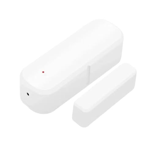 Hburirrty WiFi Porta Finestra Sensore APP Smart Home Protezione di Sicurezza Porta Aperta Chiusa Rivelatore per Yandex Facile Installa