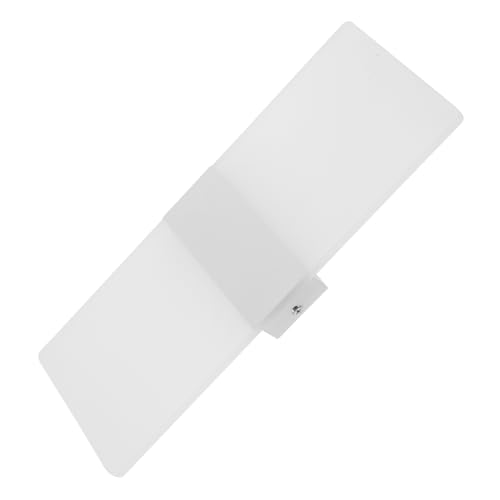 Luz fría 6500k en lámpara LED de pared moderna de 6w con diseño funcional de 29cm