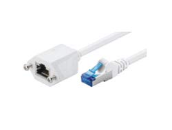 Preisvergleich Produktbild Mcab 2.0M CAT6A S-FTP EXTENSION WHI