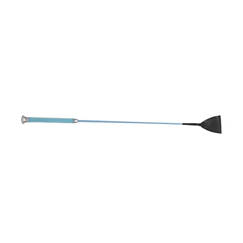 Dublin Crop With Gel Handle, Sky Blue/Royal Blue, 25.5" #TOP22