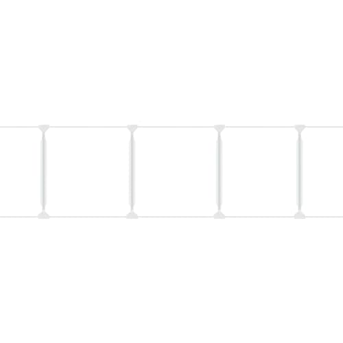 Bloqueador ajustable bajo sofá – 180 x 30 cm Clear Guard Tabla de protección acrílica, barrera para muebles con diseño discreto | Dormitorio, salón, sofá, silla y solución de seguridad infantil