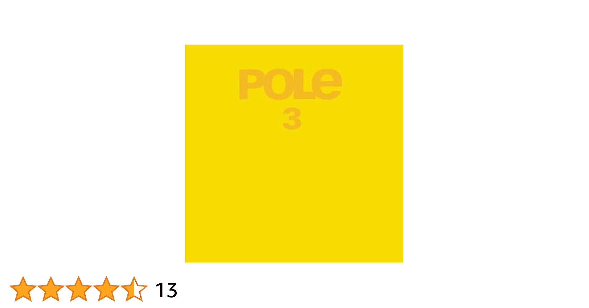 Pole - 3 [Vinyl] - Amazon.com Music