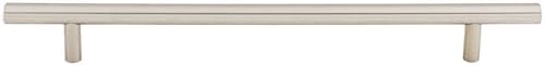 Top Knobs M432 Bar Pulls Collection 8-13/16" Hopewell Bar Pull, Brushed Satin Nickel