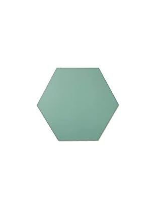 Avant Decor | Peel and Stick Kitchen Backsplash Tiles | Stone Composite Hexagon Solid Color | Stick On Wall Tiles | Easy DIY Installation | 6” x 6.9” | Single Tile