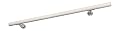 Aluminum Handrail Direct DHR 5' Handrail Section with Mounts - White Sand - Stair Handrail - USA Made Railing- Easy to Install Handrails for Outdoor & Indoor Stairs, Porch & Deck Stair Handrail