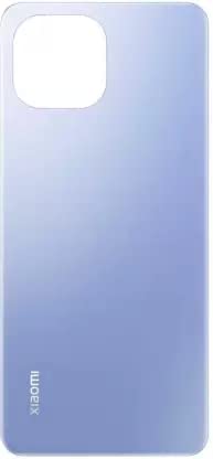 Battery Door Back Panel Glass Housing with Logo Compatible with Xiaomi Mi 11 Lite : Blue-picture-17