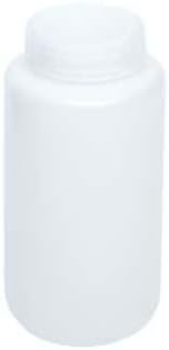 Cole-Parmer Economy Wide-Mouth Plastic Bottle, HDPE, 1000mL (32oz): 6/PK