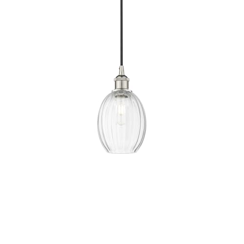 Innovations Lighting 616-1P-PN-G459-6CL Preston - 1 Light Edison Cord Hung Mini Pendant-10.75 Inch Tall and 6.25 Inch Wide