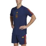 adidas ADDIDAS Spain 2022 Travel TEE (Team Navy Blue 2,X-Large)