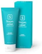 Social Hemp Muscle Rub, 250 mg - 3 oz