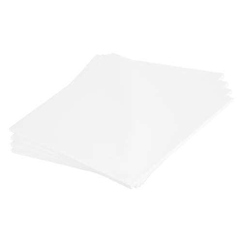 MECCANIXITY ABS Plastic Sheet 8 Inch x 8 Inch x 0.2 Inch ABS Styrene Sheets for Building Model DIY Crafts Panel White 4 Pcs