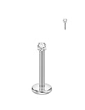 FANSING Piercing para nariz, labio y oreja de acero quirúrgico 316L, Acero inoxidable Circonia cúbica, Sin gemas.
