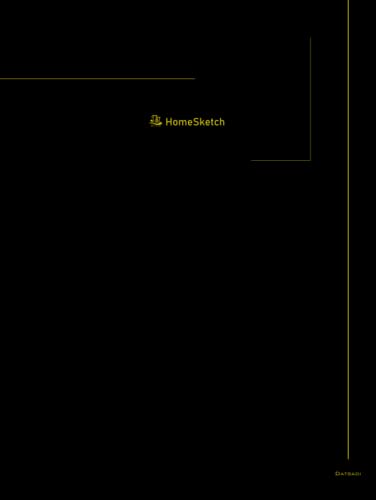 Cahier de planification au sol Homesketch pour structurer vos listes techniques de chantier - 2