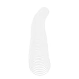 100 -pakowe plastikowe cewki wiązania spiralu, spirale wielkości cewki, 12,7 mm, 90 arkuszu, 4: 1 Pitch, dla wielkości litery, wiążącego powodzenia kolce, uczniów i (White)