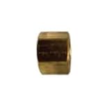 AMC 700061-10 Hex Nut, 5/8 in Compression, Brass (6 Pack)