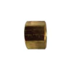 AMC 700061-10 Hex Nut, 5/8 in Compression, Brass (6 Pack)