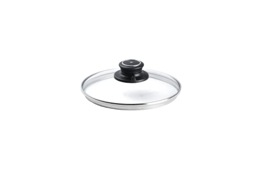 Image of Swiss Diamond Heat-Tempered Glass Lid 7", Dishwasher Safe and Oven Safe