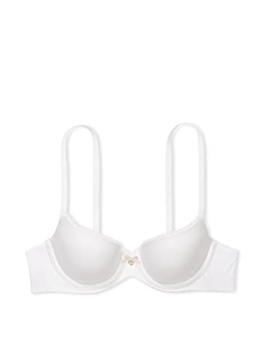 Victoria's Secret Everyday Comfort Demi T Shirt Bra, Moderate Coverage, Bras For Women, Body By Victoria Collection, White (36B) #TOP29