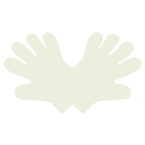 Stuff4Homes Clear Disposable Gloves, Ideal For Cooking, Food Handling And Kitchen Service, Medium Pack Of 100 #TOP3